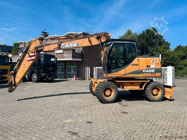 Mobile excavator CASE Mobilbagger WX165