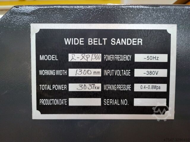 20-29-541 Wide belt sanding machine WOODLAND MACHINERY R-RP1300