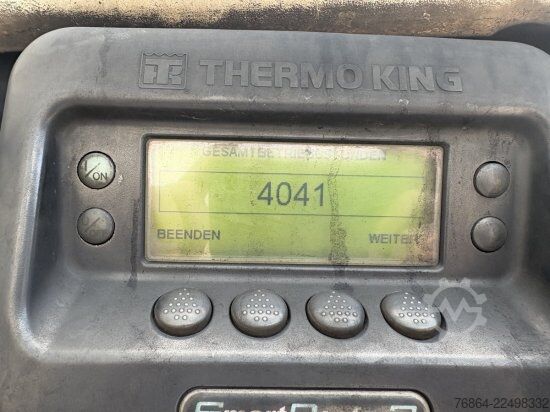 Tieflader-Sattelauflieger KRONE SD KüHLER ,THERMO KING SL-400E, HACO LADEBORDWAND
