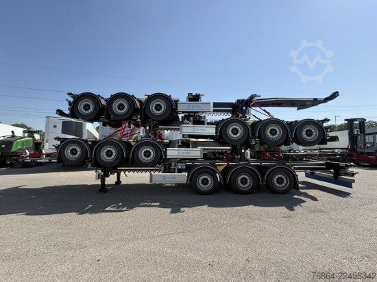Auflieger-Wechselfahrgestell D-Tec D-TEC VCC-01 CONTAINERCHASSI, MITTEL-UND HECKAUSSCHUB, LIFTACHSE, ADR BESCHEINIGUNG