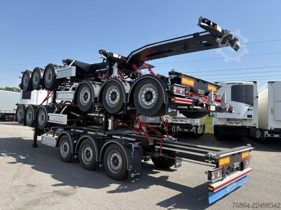 Auflieger-Wechselfahrgestell D-Tec D-TEC VCC-01 CONTAINERCHASSI, MITTEL-UND HECKAUSSCHUB, LIFTACHSE, ADR BESCHEINIGUNG