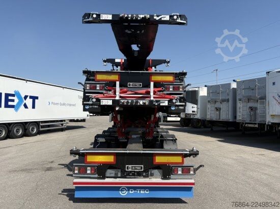 Auflieger-Wechselfahrgestell D-Tec D-TEC VCC-01 CONTAINERCHASSI, MITTEL-UND HECKAUSSCHUB, LIFTACHSE, ADR BESCHEINIGUNG