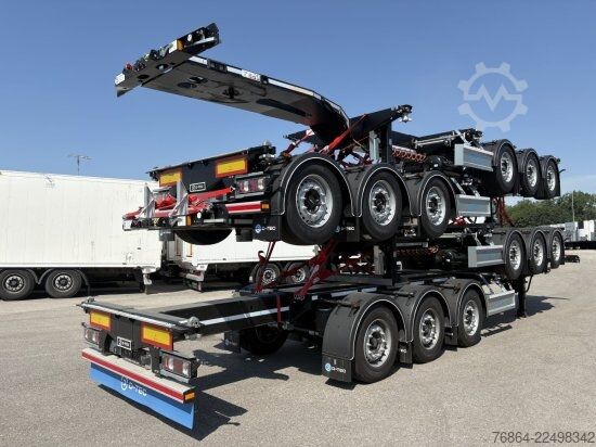 Auflieger-Wechselfahrgestell D-Tec D-TEC VCC-01 CONTAINERCHASSI, MITTEL-UND HECKAUSSCHUB, LIFTACHSE, ADR BESCHEINIGUNG