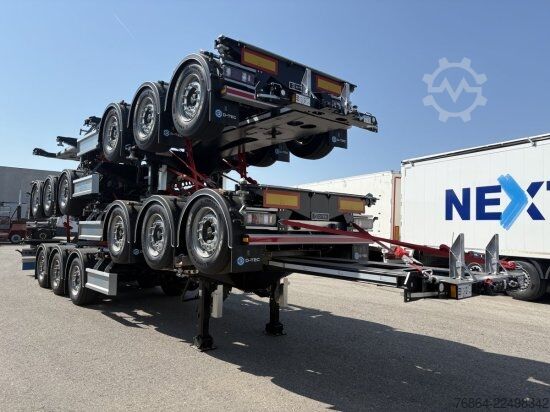 Auflieger-Wechselfahrgestell D-Tec D-TEC VCC-01 CONTAINERCHASSI, MITTEL-UND HECKAUSSCHUB, LIFTACHSE, ADR BESCHEINIGUNG