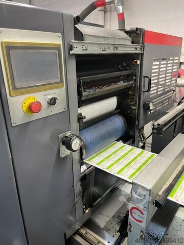Semi-rotary offset printing press NICKEL FS 350