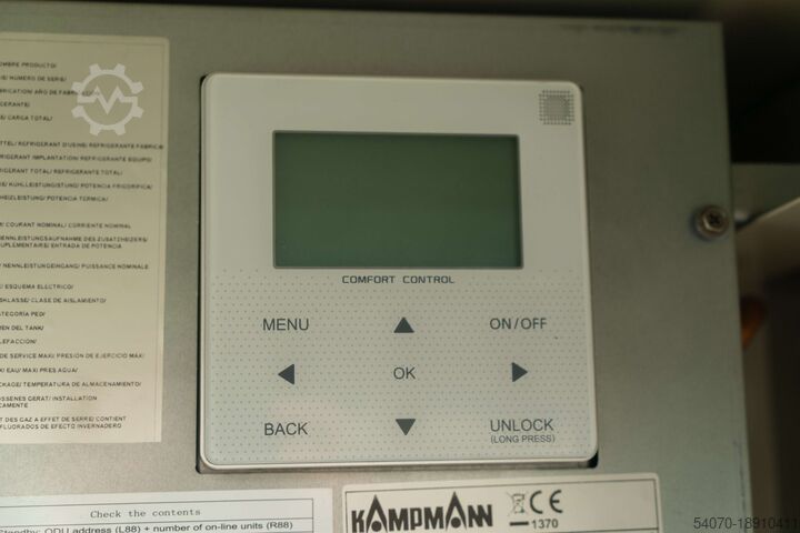 Kältemaschine/Wärmepumpe New Aircooled chiller KAMPMANN WSAN XSi 14.1 26.5 kW/31 kW