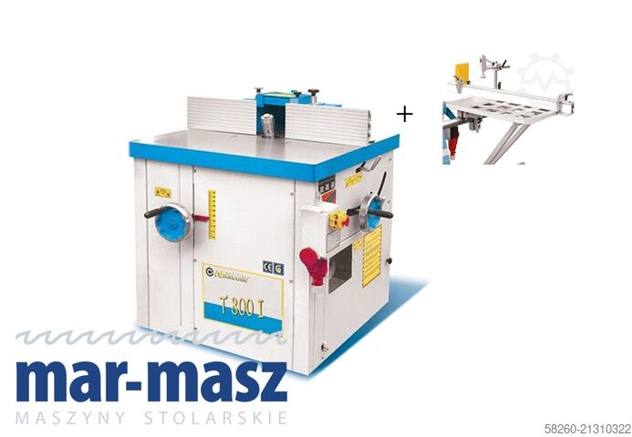 Lower spindle moulder STOMANA T800I z wózkiem