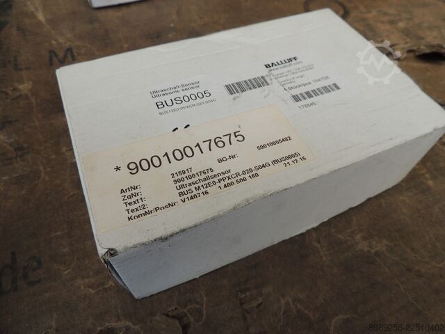 Ultraschallsensor BALLUFF BUSM12E0-PPXCR-020-S04G