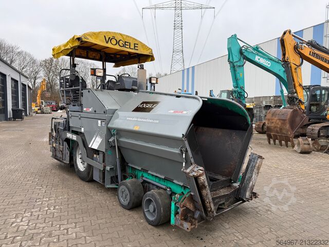 Wheeled asphalt paver Vögele Super 1203 Radfertiger