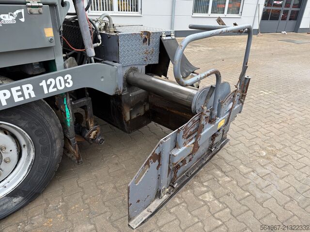 Wheeled asphalt paver Vögele Super 1203 Radfertiger