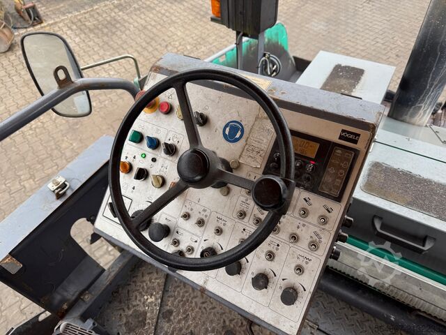 Wheeled asphalt paver Vögele Super 1203 Radfertiger