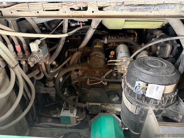 Wheeled asphalt paver Vögele Super 1203 Radfertiger