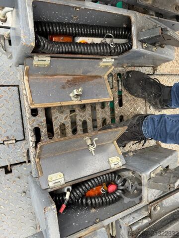 Wheeled asphalt paver Vögele Super 1203 Radfertiger