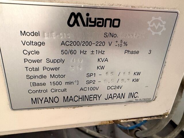 CNC-Drehmaschine MIYANO BNE 51 S