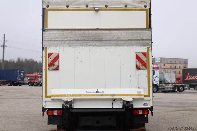 Flatbed truck with tarp Mercedes-Benz Atego 1224 L