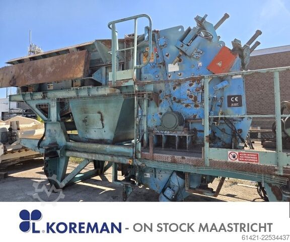 Hazemag stationäre Brechanlage Hazemag stationary crushing plant