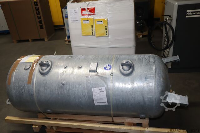 1000 liter compressed air tank 11 bar Kaeser stehend verzinkt