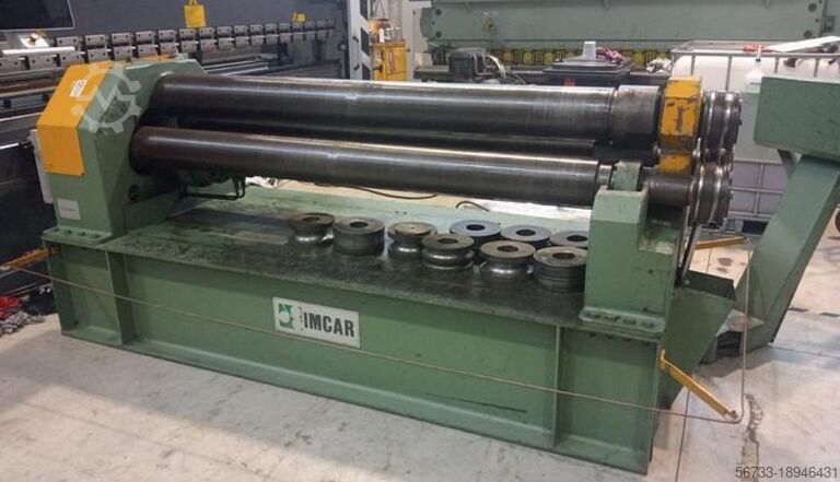 Hydr. Dreiwalzen-Rundbiegemaschine IMCAR 2100 x 10/8 mm