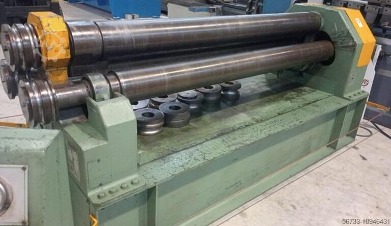 Hydr. Dreiwalzen-Rundbiegemaschine IMCAR 2100 x 10/8 mm