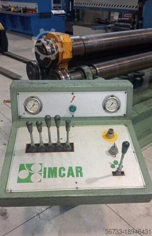 Hydr. Dreiwalzen-Rundbiegemaschine IMCAR 2100 x 10/8 mm