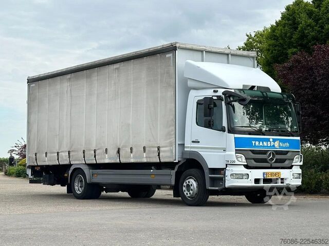 Koffer Mercedes-Benz Atego 1218 bakwagen met laadklep 2000kg!