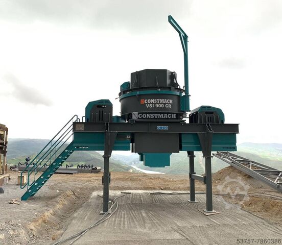 Constmach Impact Crusher Manufacturer Vertical shaft impact stone crusher 