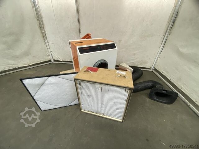 Welding fume extraction for wall mounting, extraction unit, filtration system KEMPER 85400