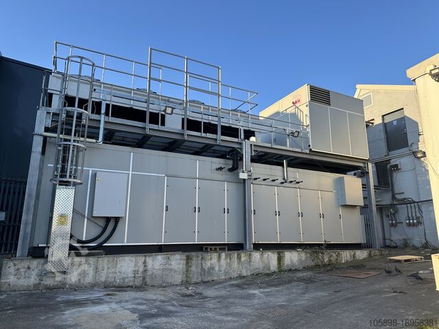 Spiral freezer CO2 fridge plant - unused Advansor / Space Engineering CO2 refrigeration plant