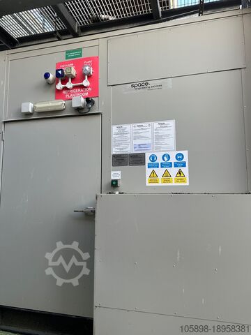 Spiral freezer CO2 fridge plant - unused Advansor / Space Engineering CO2 refrigeration plant