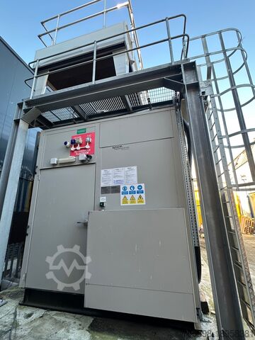 Spiral freezer CO2 fridge plant - unused Advansor / Space Engineering CO2 refrigeration plant