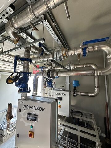 Spiral freezer CO2 fridge plant - unused Advansor / Space Engineering CO2 refrigeration plant