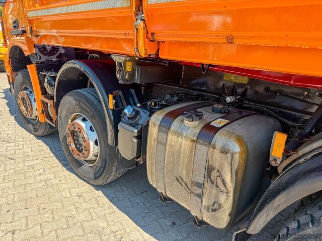 Three-sided tipper truck MERCEDES-BENZ Arocs 3243 3.S.K Motorschaden