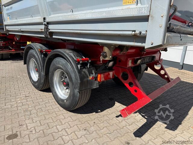 Three-sided tipper truck MERCEDES-BENZ 2653 3.S.K Meiller Kippanhänger