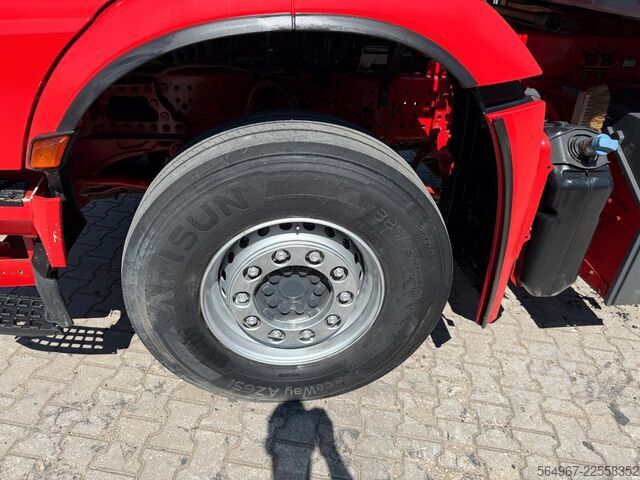 Three-sided tipper truck MERCEDES-BENZ 2653 3.S.K Meiller Kippanhänger