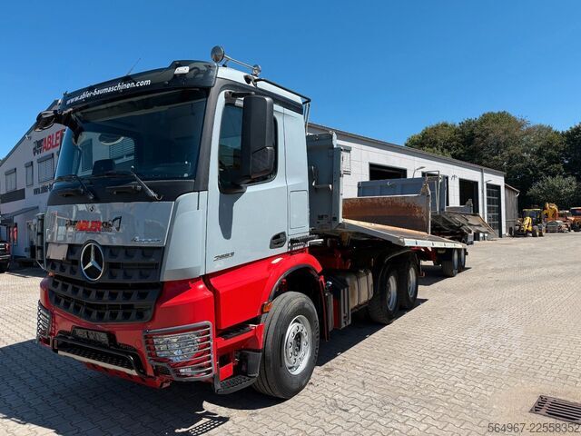 Three-sided tipper truck MERCEDES-BENZ 2653 3.S.K Meiller Kippanhänger