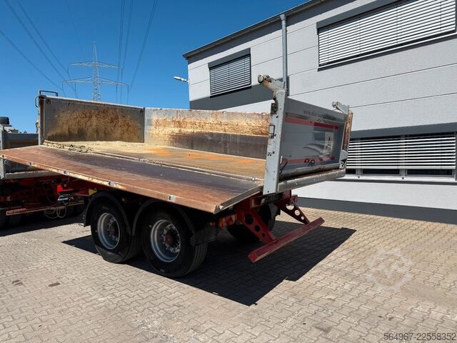 Three-sided tipper truck MERCEDES-BENZ 2653 3.S.K Meiller Kippanhänger