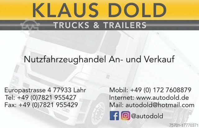 Open semitrailer with tarp KRONE Pritsche Plane XL MegaLiner BWP Edscha Bordwände