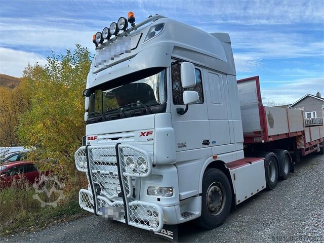 Standard tractor DAF XF 105 6x2 truck. WATCH VIDEO.