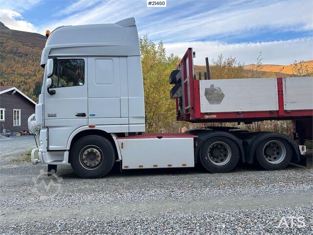 Standard tractor DAF XF 105 6x2 truck. WATCH VIDEO.