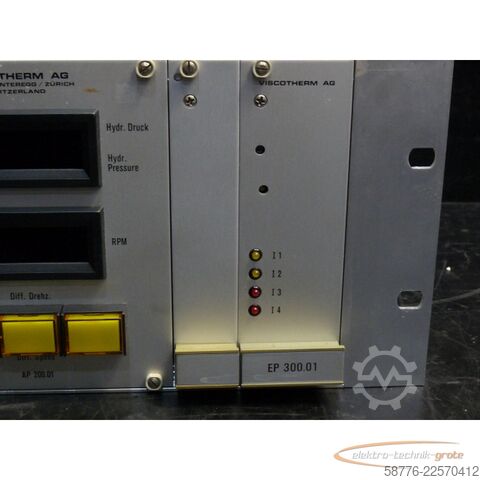 Component  Viscotherm Hauptgerät EMS  Z.Nr. 3-800. 165  F.Nr. HW 2.04