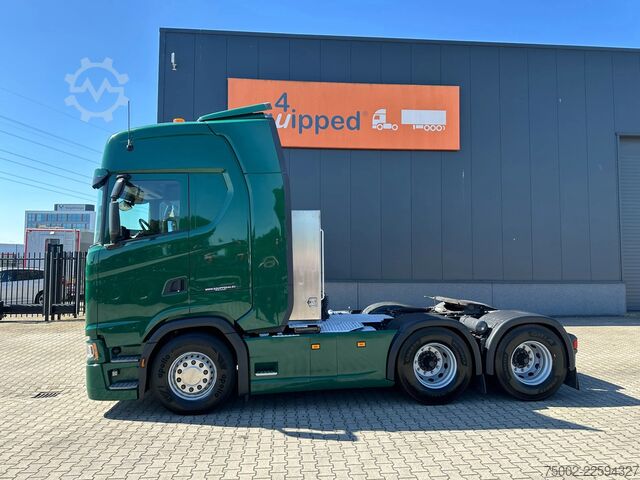 Standard-SZM Scania S500 S500 6x4 RETARDER / ontheffing 78 ton / NL...