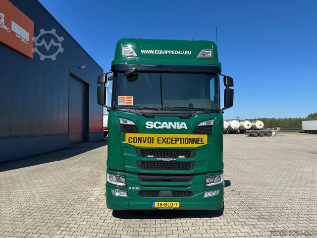 Standard-SZM Scania S500 S500 6x4 RETARDER / ontheffing 78 ton / NL...