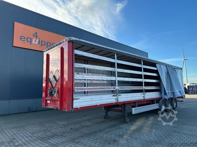 Sliding tarpaulins Pacton nieuwe zeilen / alu zijborden + planken / hardh...