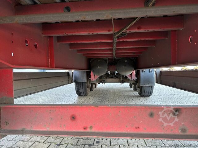 Sliding tarpaulins Pacton nieuwe zeilen / alu zijborden + planken / hardh...