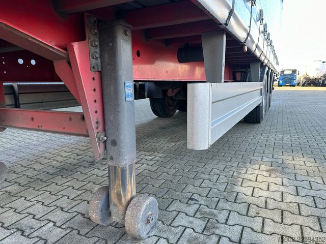Sliding tarpaulins Pacton nieuwe zeilen / alu zijborden + planken / hardh...