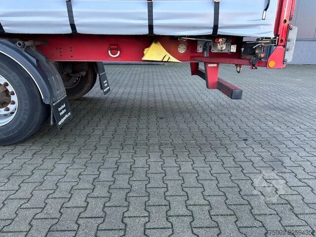 Sliding tarpaulins Pacton nieuwe zeilen / alu zijborden + planken / hardh...