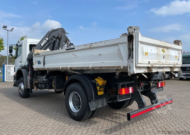 Dreiseitenkipper LKW MERCEDES-BENZ Axor 1833 AK 4x4/ Meiller/ MKG 10m=1t/ Org. 139t