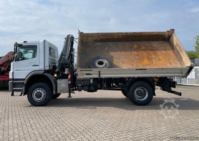 Dreiseitenkipper LKW MERCEDES-BENZ Axor 1833 AK 4x4/ Meiller/ MKG 10m=1t/ Org. 139t