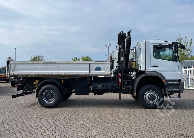 Dreiseitenkipper LKW MERCEDES-BENZ Axor 1833 AK 4x4/ Meiller/ MKG 10m=1t/ Org. 139t