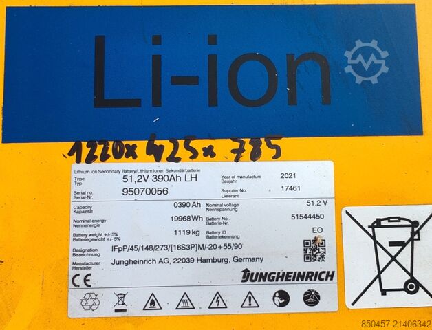 Reach Trucks Jungheinrich ETV 214 LION 9.41m